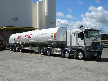 Quad Axle CO2 Tanker for N.Z.